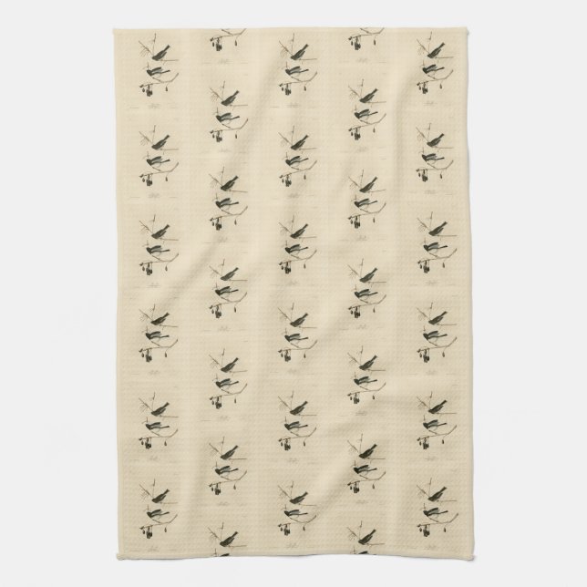 Linge De Cuisine Junco aux yeux sombres - Audubon's Birds of Americ (Vertical)