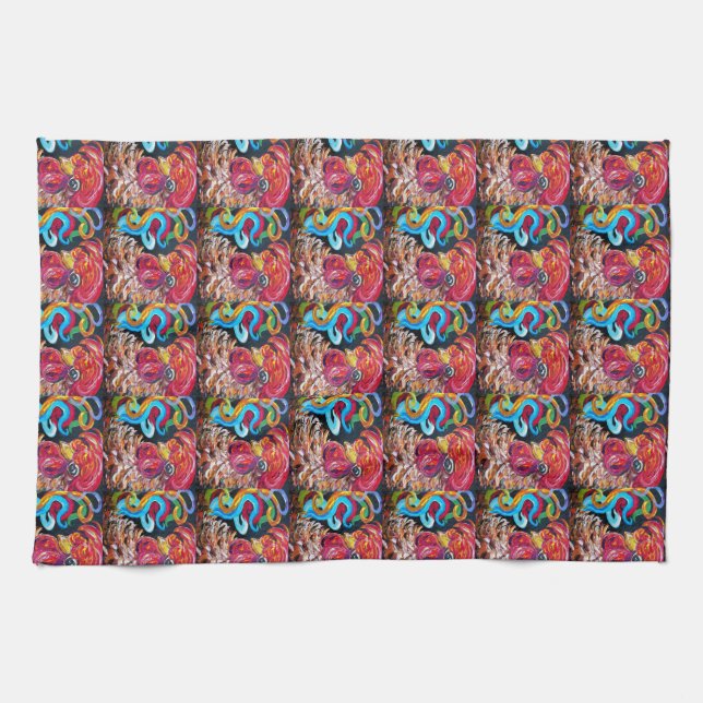 Linge De Cuisine Juste idiot simple (Horizontal)