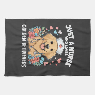 Linge De Cuisine Juste une fille qui aime les amateurs de chiens Re