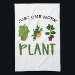 Linge De Cuisine Juste une infirmière de jardin Plante de plus<br><div class="desc">Cette adorable serviette plante est parfaite pour tous ceux qui aiment les plantes de maison et achètent toujours plus! C'est également idéal pour les employés d'une pépinière de jardin.</div>