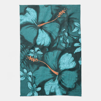 Linge De Cuisine Kahala Hibiscus Hawaiian Tropical Kitchen Towen