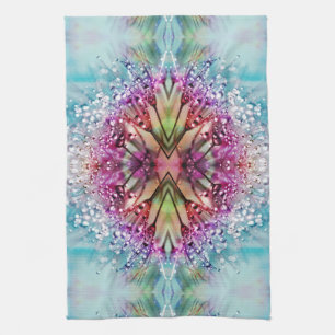 Linge De Cuisine Kaléidoscope de gouttelettes de rosée : Art floral