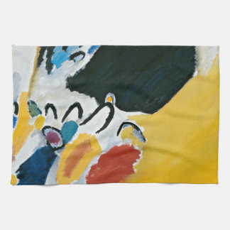 Linge De Cuisine Kandinsky Impression III Concert Peinture Abstrait