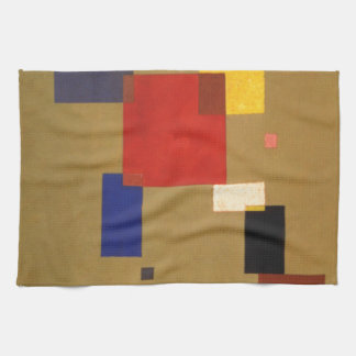 Linge De Cuisine Kandinsky Treize Rectangles peinture Abstraite