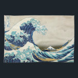 Linge De Cuisine Katsushika Hokusai - La Grande vague au large de K<br><div class="desc">La Grande vague au large de Kanagawa / La vague - Katsushika Hokusai,  1829-1833</div>