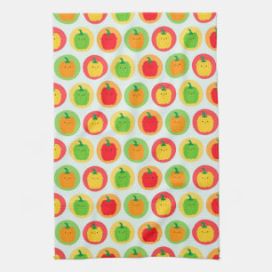 Linge De Cuisine Kawaii Bell Peppers