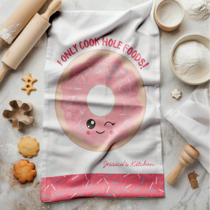 Linge De Cuisine Kawaii Donut Je Ne Cuis Que Des Foods Hole