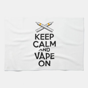 Linge De Cuisine Keep Calm and Vape On