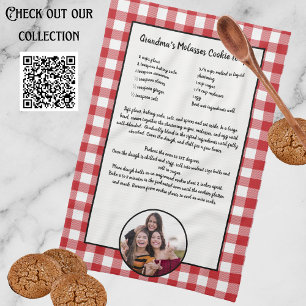 Linge De Cuisine Keepsaké à la main Red Buffalo Ajouter une photo