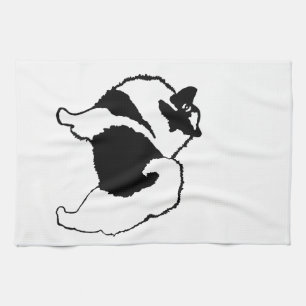 Linge De Cuisine Keeshond Graphics - Cute Original Chig Art