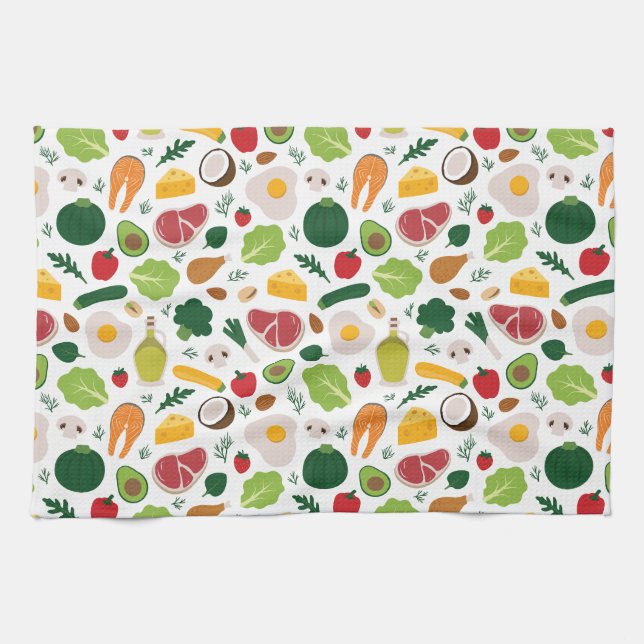 Linge De Cuisine Keto (Horizontal)