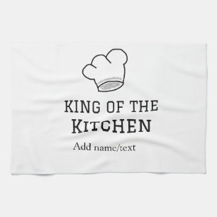 Linge De Cuisine King of the cuisine chef cuisine ajouter nom couro
