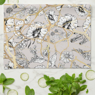 Linge De Cuisine Kintsugi japonais.