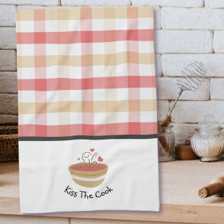 Linge De Cuisine Kiss Cuisinier Cuisine Cosy Plaid