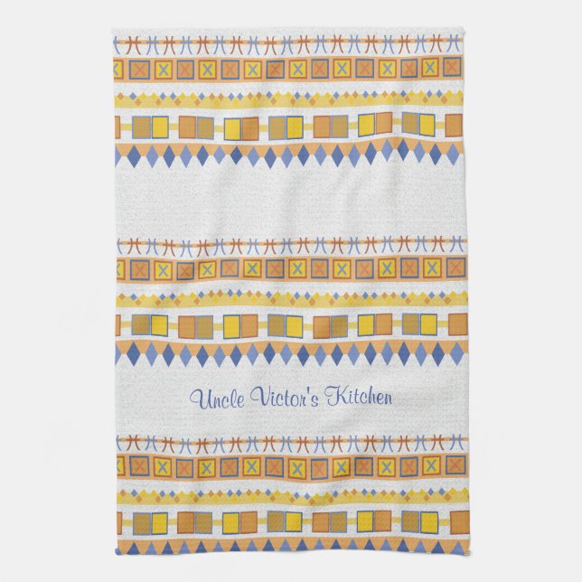 Linge De Cuisine Kitchen de motif d'oncle animé (Vertical)