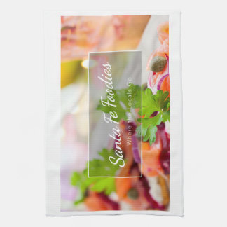 Linge De Cuisine Kitchen Towel Santa Fe Foodies Color Logo
