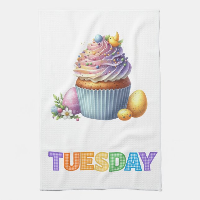 Linge De Cuisine Kitchen Towels-Days Of The Week Kitchen Towels (Vertical)