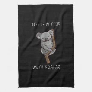 Linge De Cuisine Koala - La Vie Est Meilleure Avec Les Koalas