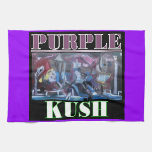 LINGE DE CUISINE KUSH VIOLET