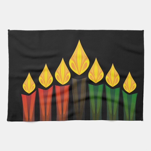 Linge De Cuisine kwanzaa cand (Horizontal)