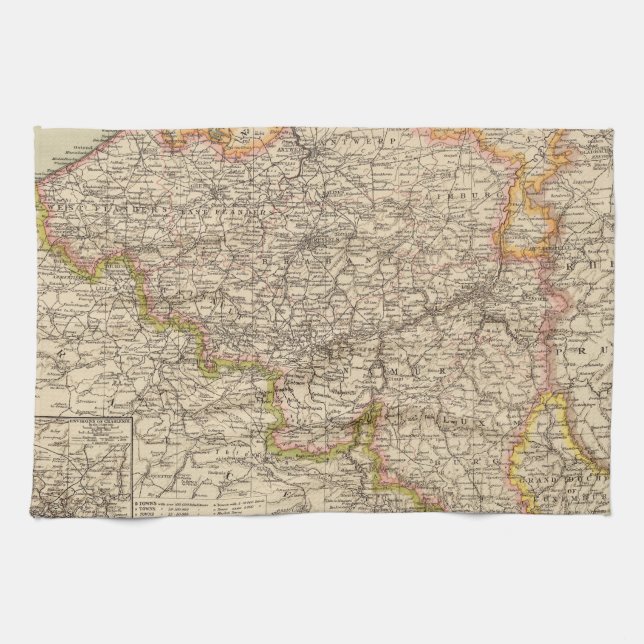 Linge De Cuisine La Belgique, Luxembourg (Horizontal)