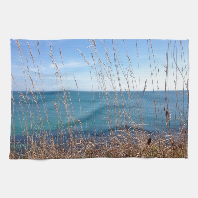 Linge De Cuisine La belle Herbe et Mer (Horizontal)