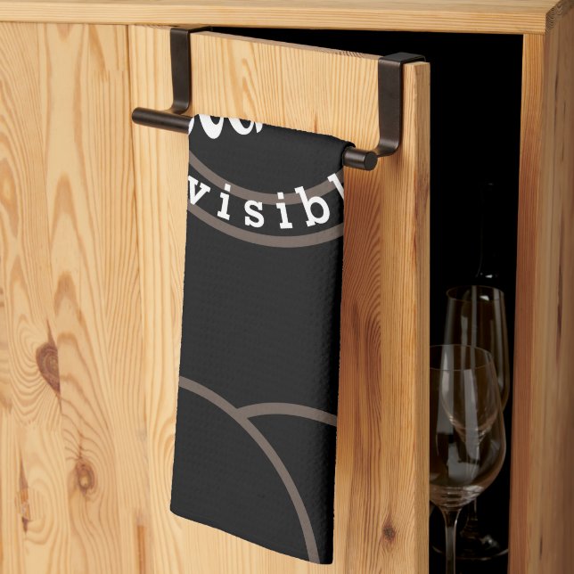 Linge De Cuisine La cuisson est l'amour rendu visible (Pliage en tiers)