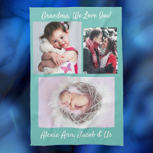 Linge De Cuisine La famille dit : "Je t'aime", grand-mère personnal