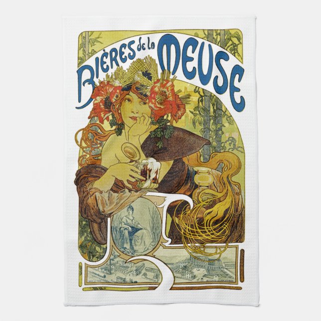 Linge De Cuisine La la Meuse de Bieres De (Vertical)