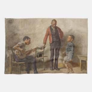 Linge De Cuisine La leçon de danse par Thomas Eakins
