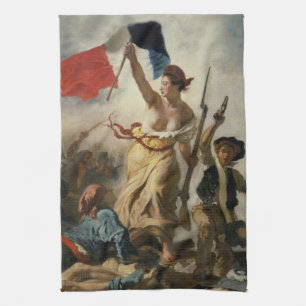 Linge De Cuisine La Liberté guidant le peuple, Eugène Delacroix