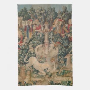 Linge De Cuisine La Licorne est Trouvée, Tapisserie Médiévale