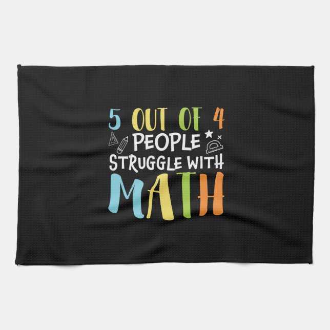 Linge De Cuisine La lutte des professeurs de mathématiques avec les (Horizontal)