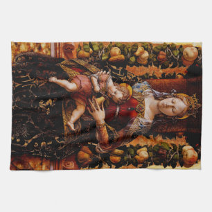 Linge De Cuisine La Madonna della Candeletta Carlo Crivelli Art