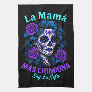Linge De Cuisine La Mamá Más Chingona Amusante maman espagnole