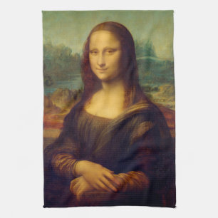 Linge De Cuisine La Mona Lisa par Leonardo da Vinci