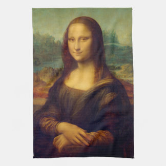 Linge De Cuisine La Mona Lisa par Leonardo da Vinci