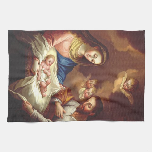 Linge De Cuisine La Nativité de Jésus-Christ  (Horizontal)