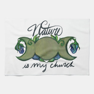 Linge De Cuisine La nature est mon église