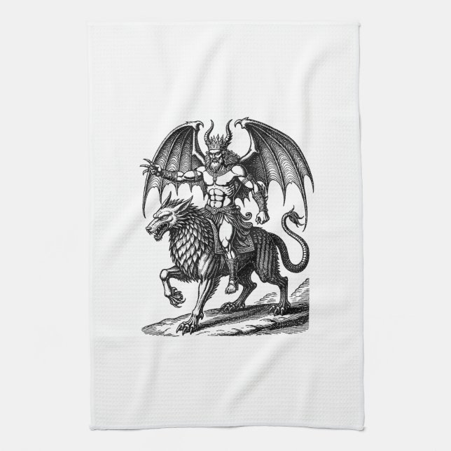 Linge De Cuisine La paisible domination d'Astaroth (Vertical)