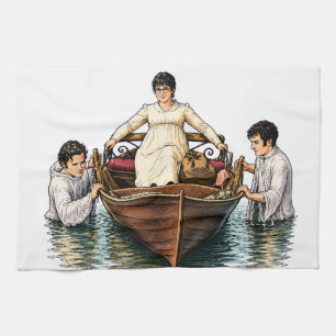 Linge De Cuisine La promenade en bateau ultime de Mary Bennet