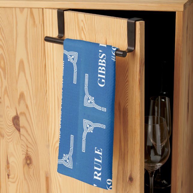 Linge De Cuisine La règle 69 de Gibbs (Pliage en tiers)
