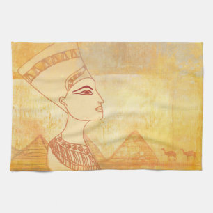Linge De Cuisine La Reine égyptienne Cléopâtre TeaTowels