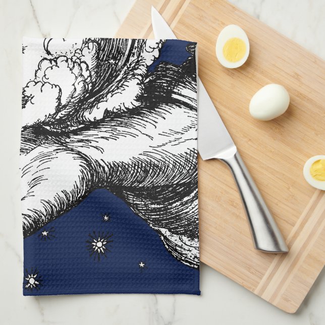 Linge De Cuisine La Rubaiyat de la création d'Omar Khayyam (Quart Plié)