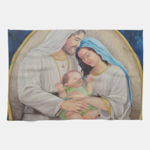 Linge De Cuisine La Sainte Famille : Portrait de l'Amour Divin