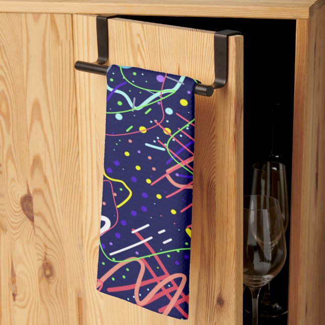 Linge De Cuisine La vie dans l'espace (Pliage en tiers)