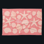 Linge De Cuisine La vie est rose de coquillages roses sur rose<br><div class="desc">Décorez votre cuisine avec cette serviette de vaisselle de coquillages. Fait un grand ménage ou un cadeau mariage! Vous pouvez le customiser et ajouter du texte. Consultez ma boutique pour plus de couleurs et de motifs !</div>