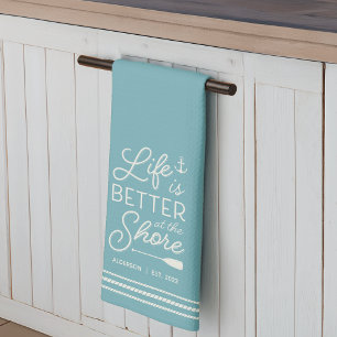 Linge De Cuisine La vie personnalisée est meilleure sur la côte