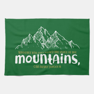 Linge De Cuisine La Voix des Montagnes