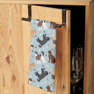 Linge De Cuisine Labradoodle / Os et pattes Goldendoodle